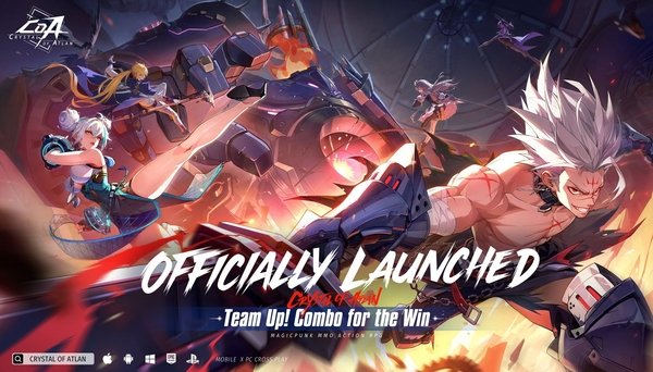 Crystal of Atlan ra mắt vào ngày 28 tháng 5 và làm thay đổi lối chơi chiến đấu trong thể loại MMORPG